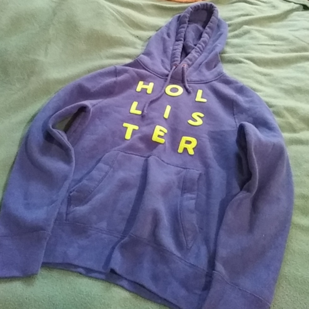 Hollister blue hoodie